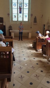 Visite commentée de la chapelle du château
